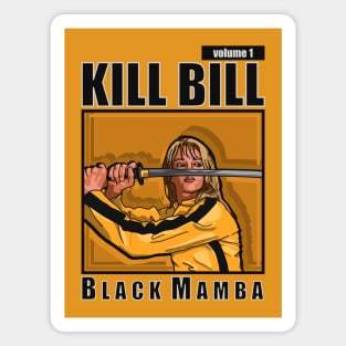 Beatrix Panel (with Title) (Kill Bill) Magnet